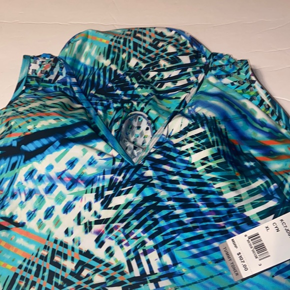 New with tag Kenneth Cole New York size XL one piece swimsuit 🩱 - Picture 3 of 10